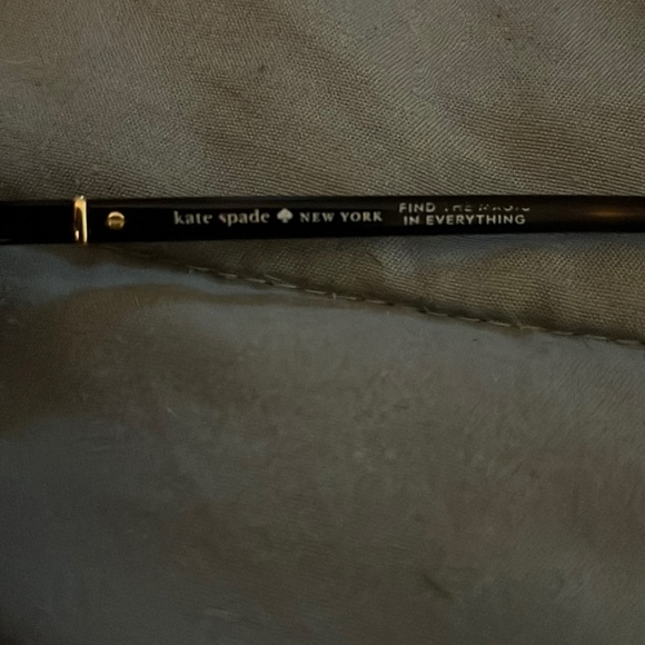 Kate Spade Eyeglasses Kaileigh is the model and color is tortoise - Picture 8 of 8